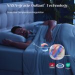 Dream Valley® Queen Comforter, Ultra-Soft & Cozy Down Alternative Comforter with NASA-Inspired Outlast® Technology, Temperature Regulating All-Season Lightweight Blanket, Grey, 90"x90" - Image 5