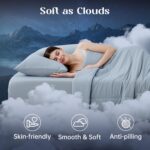 Dream Valley® Queen Comforter, Ultra-Soft & Cozy Down Alternative Comforter with NASA-Inspired Outlast® Technology, Temperature Regulating All-Season Lightweight Blanket, Grey, 90"x90" - Image 7