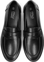 MUSSHOE Loafers for Women Platform Chunky Comfortable Slip-On Womens Loafers Fashion Business Work Dressy Casual Shoes - Image 6