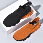 Poramea Mens Slip on Loafers Walking Tennis Shoes Laceless Running Blade Sneakers Mesh Trail Jogging Casual Athletic - Image 7