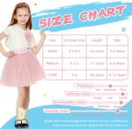 Eocom Girls Socks Little Kids Crew Socks Cotton Cute Youth Dress Socks 6 Pairs - Image 7