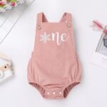 FYMNSI Unisex Baby Boy Girl Corduroy Romper Bubble Bodysuit Infant Backless Overalls 1st Birthday Halloween Christmas Outfit - Image 3