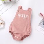 FYMNSI Unisex Baby Boy Girl Corduroy Romper Bubble Bodysuit Infant Backless Overalls 1st Birthday Halloween Christmas Outfit - Image 4