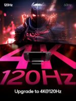 JSAUX Upgraded Docking Station 4K@120Hz for Steam Deck OLED/ROG Ally X/Legion Go/MSI Claw, 5-in-1 Steam Deck Dock with HDMI 2.1, 100Mbps Ethernet, USB 2.0 and 100W Charge for Steam Deck LCD-HB0602 - Image 4