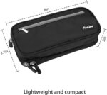 ProCase Pencil Case Pen Bag, Two Layers Big Capacity Pencil Pouch Pen Organizer Durable Stationery Holder for Marker Organization School Supplies Office Storage Desk Organizing - Image 3