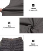 Little Donkey Andy Women's Lightweight Puffy Pants Warm Fleece Lined Insulated Puffer Quilted Pants for Hiking Snow Ski - Image 6
