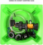 OEMTOOLS 24444 Cooling System Refiller AirEvac Kit, Quickly Refill Cooling Systems, Eliminate Trapped Air, Prevent Engine Damage, Universal Adapter, Leak Test, Includes 5 Bushings & Storage Case - Image 3