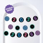 Big Dot of Happiness Colorful New Year Garland Banner, 2026 New Year's Eve Party Decorations Backdrop, 30 Feet of Cord, 15 Paper Disco Balls, NYE Midnight Clock Shapes Double-Sided - Image 3