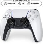 KontrolFreek Aim Boost Kit for PlayStation 5 (PS5) and PlayStation 4 (PS4) Controller | Includes Performance Thumbsticks and Precision Rings | Black Galaxy Edition - Image 3