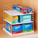 YouCopia UpSpace Cabinet Box Organizer, Adjustable Kitchen and Pantry Shelf for Plastic Wrap and Foil Storage, Extra Large, White - Image 6