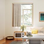 2 Pack Spring Tension Curtain Rod 32.5 to 58 inch Adjustable Curtain Rods No Drilling Spring Loaded Curtain Rods for Windows Doors, Black - Image 3