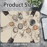 Cheers! Party Time Drinking Toast Mouse Pad - Fun Office & Home Desk Accessory, Non-Slip Base, Smooth Surface, Stitched Edge, Funny Gift for Friends, Coworkers, Him & Her Office Party Gifts10.2x8.2 - Image 4