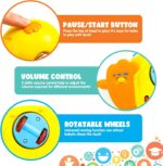 JOYIN Baby Toys Duck, Infant Dancing Crawling Musical Toys 18+ Months, Tummy Time Light Up Learning Duck with Music & Lights, Baby Easter Basket Stuffers Gifts - Image 6