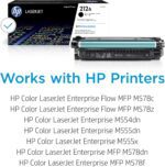 HP 212A Black Toner Cartridge Printers | Works with Color LaserJet Enterprise M554, M555 Series; Color LaserJet Enterprise MFP M578 Series | W2120A - Image 3
