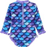UMELOK Baby Girl Swimsuit Infant Rashguard Swimwear One Piece UPF 50+ Sun Protection Rash Guard Bathing Suit - Image 3