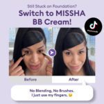 MISSHA M PERFECT COVER SERUM BB CREAM No.21 Light Beige - Light with Cool Undertone, BB Cream by Cardi B Pick, Skin Tint, Tinted Moisturizer, Skin Care Foundation Makeup, Korean Makeup,1.18 Fl oz - Image 4
