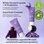 MISSHA M PERFECT COVER SERUM BB CREAM No.21 Light Beige - Light with Cool Undertone, BB Cream by Cardi B Pick, Skin Tint, Tinted Moisturizer, Skin Care Foundation Makeup, Korean Makeup,1.18 Fl oz - Image 7