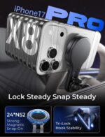 LISEN for Qi2.2 25W MagSafe Car Mount Charger, Valentines Day Gifts [Stable & Fast Charging] Magnetic Wireless Car Charger, Car Phone Holder Charger Fits iPhone 17 Pro Max Plus Air 16/15/14/13/12 - Image 6