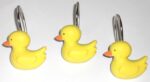 Carnation Home Fashions Ducky Resin Shower Curtain Hooks (Set of 12) - Image 3
