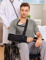 Dyeek Chemo for Shirt Port Access Chemotherapy Must Haves Tear Away Side Snap Short Sleeve Post Shoulder Surgery Shirts - Image 3