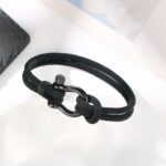 Memgift 𝐓𝐨 𝐌𝐲 𝐌𝐚𝐧 𝐁𝐫𝐚𝐜𝐞𝐥𝐞𝐭 Birthday Valentines Day Graduation Gifts for Son Grandson Nephew Boyfriend Brother Dad Man Bracelets - Image 3