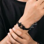 Memgift 𝐓𝐨 𝐌𝐲 𝐌𝐚𝐧 𝐁𝐫𝐚𝐜𝐞𝐥𝐞𝐭 Birthday Valentines Day Graduation Gifts for Son Grandson Nephew Boyfriend Brother Dad Man Bracelets - Image 5