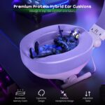 Wired Gaming Headset for Xbox, PS5, PS4, Switch, PC, Mobile, Surround Sound Gaming Headphones with ENC Noise-Canceling Mic, 50mm Drivers, Soft Memory Foam Earcups, Comfortable Durable Design - Image 6