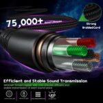 Wired Gaming Headset for Xbox, PS5, PS4, Switch, PC, Mobile, Surround Sound Gaming Headphones with ENC Noise-Canceling Mic, 50mm Drivers, Soft Memory Foam Earcups, Comfortable Durable Design - Image 8