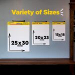 Post-it Super Sticky Easel Pad 25 in x 30 in White 30 Sheets/Pad 2 Pad/Pack Large White Premium Self Stick Flip Chart Paper Super Sticking Power (559) - Image 11