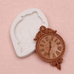 Clock Silicone Molds Steampunk Vintage Wall Clocks Chocolate Molds for Cake Decorating Cupcake Topper Candy Chocolate Gum Paste Polymer Clay Set Of 2 - Image 7