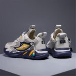 Boys Girls Shoes Lightweight Breathable Running Tennis Athletic Kids Sneakers - Image 5