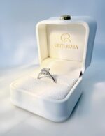 1-3 Carat Lab Grown Diamond Engagement Ring 14K White Gold,IGI Certified Round Cut (D-E Color VS1-VS2) Classic 4-Prong Ring for Women,Wedding Ring - Image 6