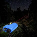 Kids Adventure Compact Monocular-Multi-Functional with Compass,LED Signal Light,Telescope Infrared Rays|Small Easy to Carry for Bird Watching,Camping,Hiking,Hunting,Sports Games Concerts（Bule） - Image 6