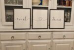 Set of 3 Framed Farmhouse Sweet Dreams Sign 11x14” Above Bed Wall Decor for Bedroom Decor Wall Art Wood Signs (11"x14", Black) - Image 9