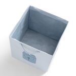 Delta Children Gap babyGap 4-Pack Brannan Bear Fabric Storage Bins with Handles, Blue - Image 5