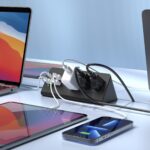 Nightstand Edge Mount Power Strip with USB-C Ports Tabletop Surge Protector Desk Clamp Power Sockets with 3 AC Outlets &4 Fast Charging USB Ports for Home Office Hotel and Dormitory - Image 5