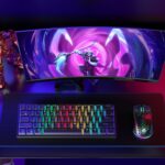 SOLAKAKA SM600 Honeycomb Shell Gaming Mouse Wireless,Tri-Modes BT/2.4G Wireless/Type-C Wired Gamer Mouse with 2 Side Buttons, Macro Programmable and RGB Light for PC/Mac/Laptop,Black - Image 10