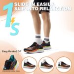 OrthoComfoot Men's Orthopedic Plantar Fasciitis Sneakers: Comfortable High Arch Support Running Shoes for Walking, Lightweight Casual Tennis Shoes, Relief Flat Feet, Heel Pain - Image 6