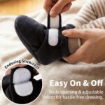 Baby Fleece Booties Newborn Unisex Booties Non-Slip Newborn Infant First Walkers Warm Shoes House Slippers for Baby Boys & Baby Girls Toddlers - Image 7