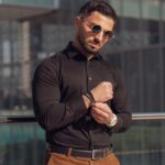 SERASAR Premium Leather Bracelet Men | Stainless Steel Magnetic Clasp | Three Colors | Jewelry Box Included - Image 6