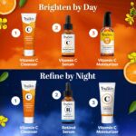 TruSkin Face Serum Duo – Vitamin C Serum & Retinol Serum for Face – AM & PM Anti Aging Skincare Routine – Brightening & Smoothing Facial Serums, 1 fl oz Each - Image 6
