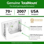 TotalMount – Wall Mount for Xbox Series S – Holds Xbox Series S on a Wall by Your TV (White Mount) - Image 7