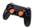 KontrolFreek FPS Freek Vortex for PlayStation 4 (PS4) and PlayStation 5 (PS5) Controller | Performance Thumbsticks | 1 High-Rise Convex, 1 Mid-Rise Concave | Orange - Image 3