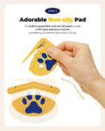 PETHROOM Easy Tangle Cutter for Dogs & Cats | Professional Dematting Tool with Steel Blade | Cat Matted Fur Remover | Safe & Gentle Pet Grooming Comb for Long & Medium Coats - Image 7