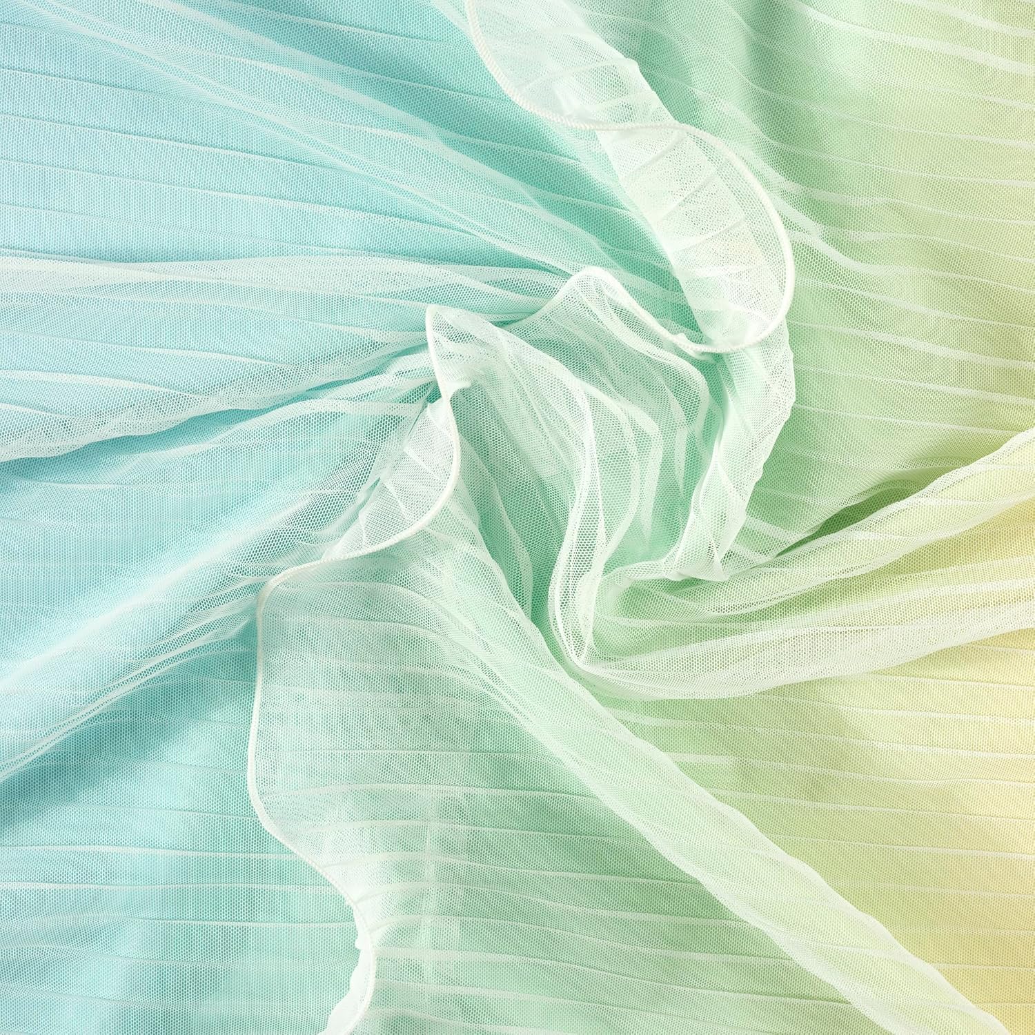 Lush Decor Rainbow Ombre Nerina Ruffled Shower Curtain Single 72" W x 72" L Rainbow -Colorful Shower Curtains for Bathroom - Kids Bathroom Decor - Image 6