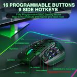 SOLAKAKA SM809 Gaming Mouse for MMO,24000 DPI,16 Programmable,RGB PC Gaming Mice,Black - Image 5