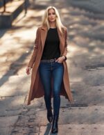 Ekouaer Womens Long Sleeve Shirts Casual Crew Neck Tops Loose Fit Thermal Undershirt Base Layer Trendy Clothes XS-XXL - Image 6