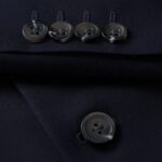 Haggar Men's Travel Stretch Tailored Fit 2-Button Side Vent Solid Blazer - Image 6