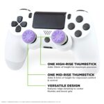 KontrolFreek FPS Freek Galaxy Purple for PlayStation 4 (PS4) and PlayStation 5 (PS5) | Performance Thumbsticks | 1 High-Rise, 1 Mid-Rise | Purple - Image 5
