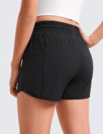 CRZ YOGA Girls Feathery-Fit Soft Athletic Shorts with Zipper Pocket - Tennis Soccer Running Casual Liner Kids Teen - Image 5